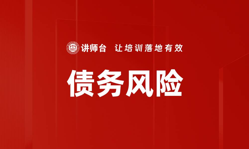 文章债务风险的缩略图