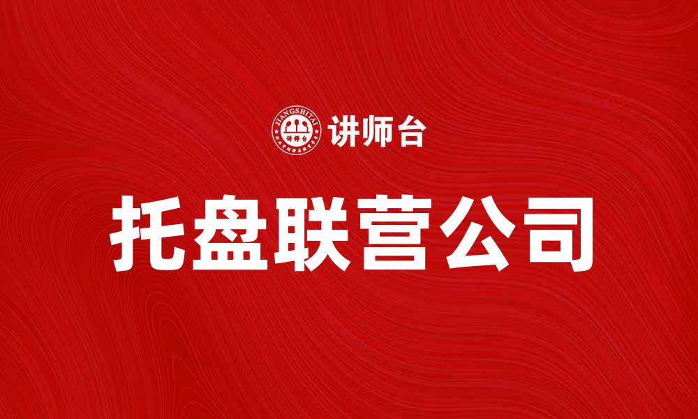 文章托盘联营公司助力企业物流效率提升的缩略图