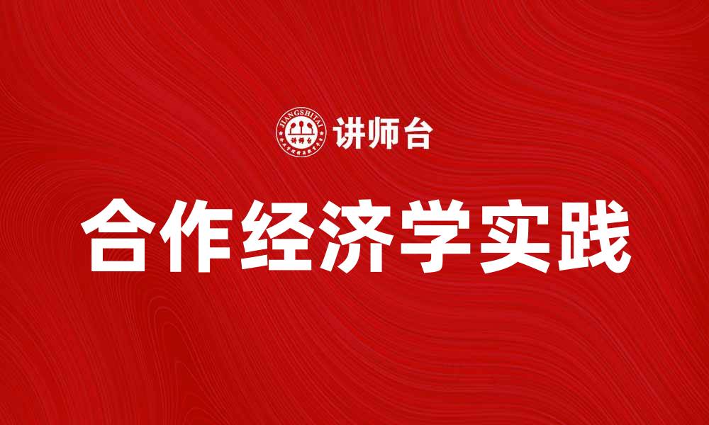 合作经济学实践