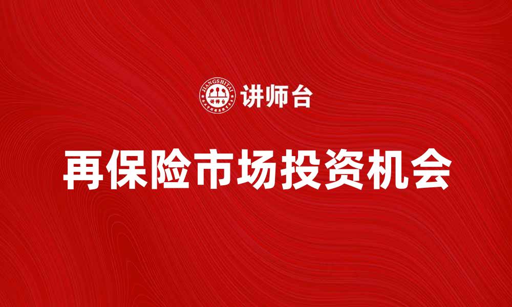 文章再保险市场的发展趋势与投资机会分析的缩略图