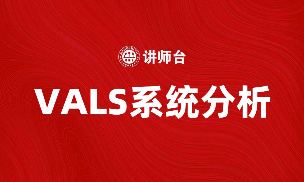 文章深入解析VALS系统：市场细分与消费者行为的关键工具的缩略图
