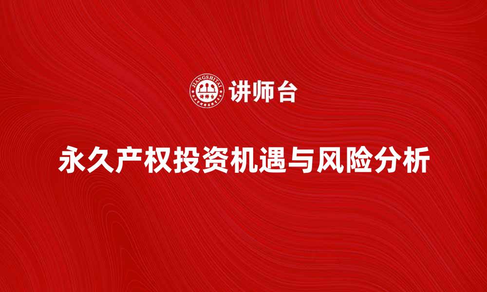 文章永久产权带来的投资机遇与风险分析的缩略图