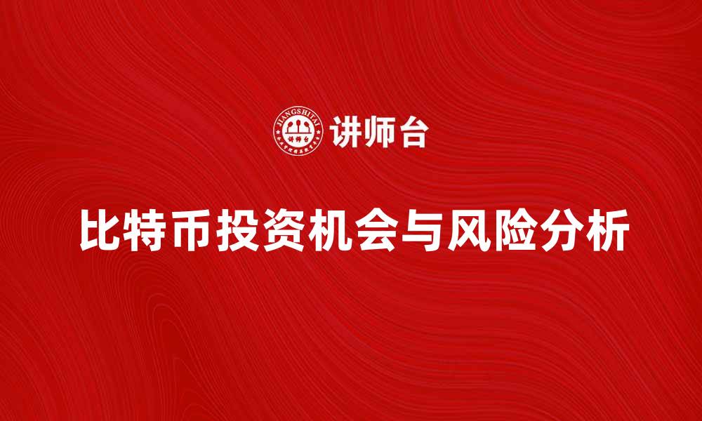 文章比特币的投资机会与风险分析解析的缩略图