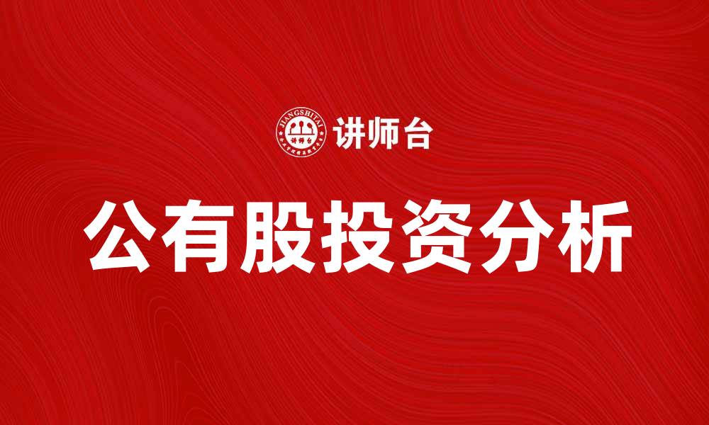 公有股投资分析