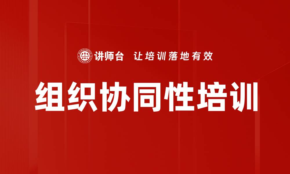 组织协同性培训
