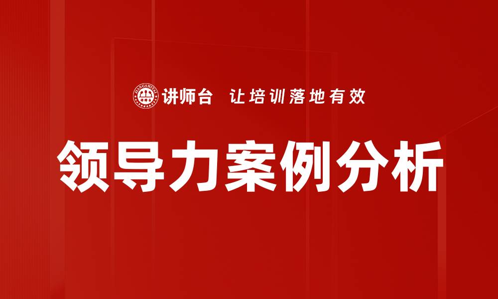 文章领导力案例分析的缩略图