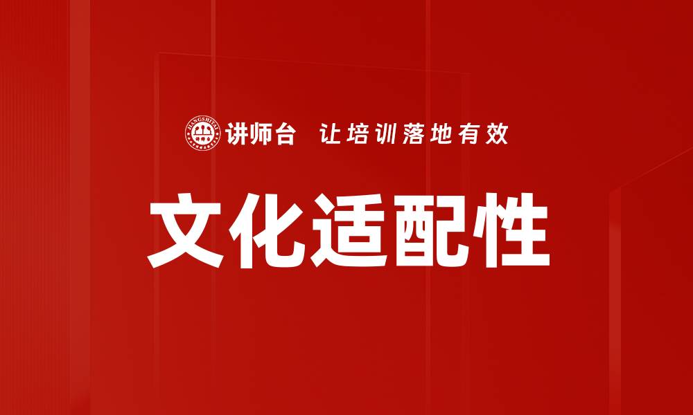文章文化适配性的缩略图