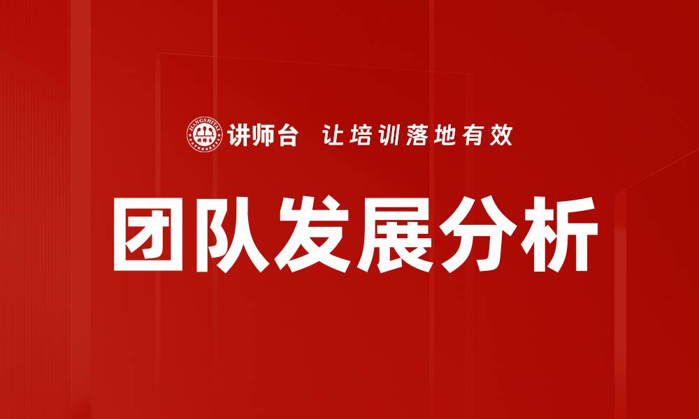 团队发展分析