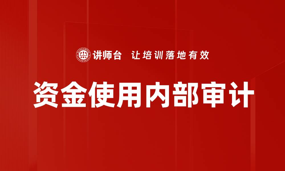 文章资金使用内部审计的缩略图