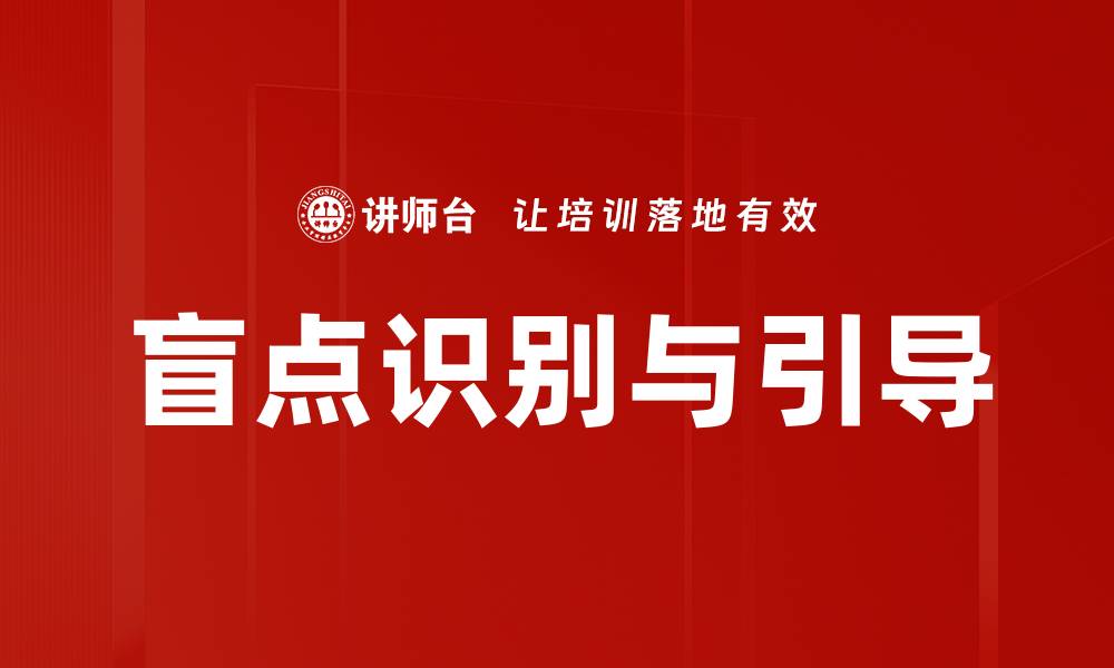 盲点识别与引导