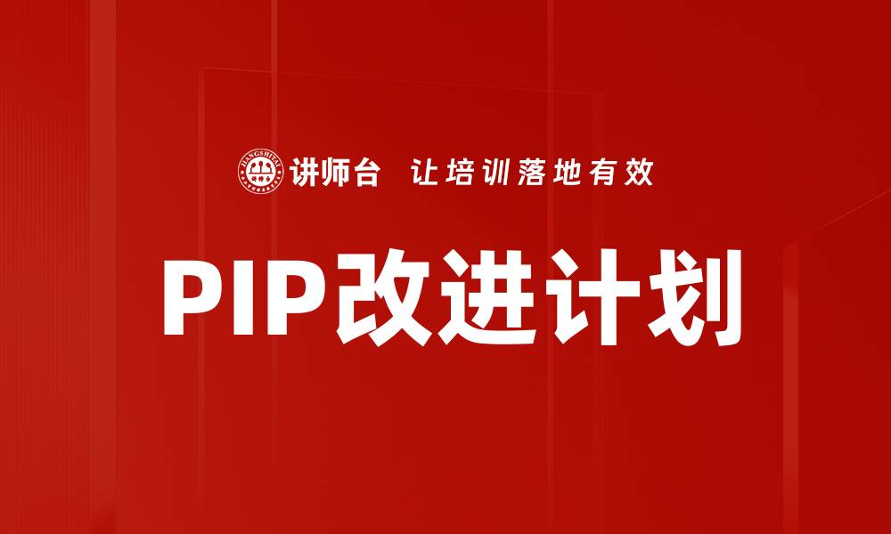 PIP改进计划
