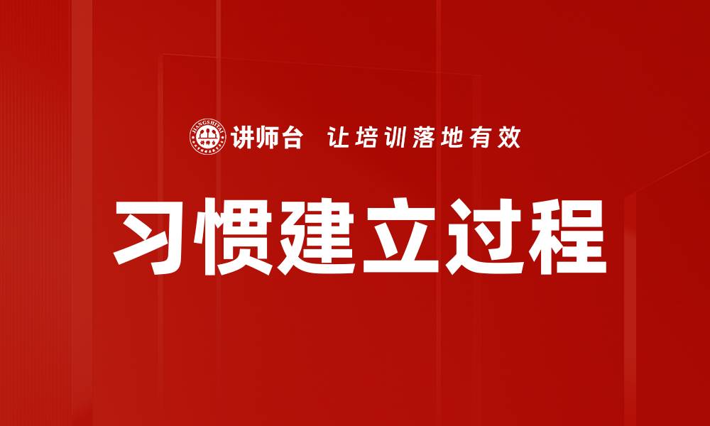 文章习惯建立过程的缩略图