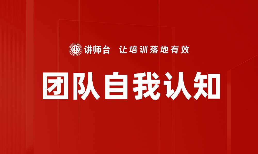 团队自我认知