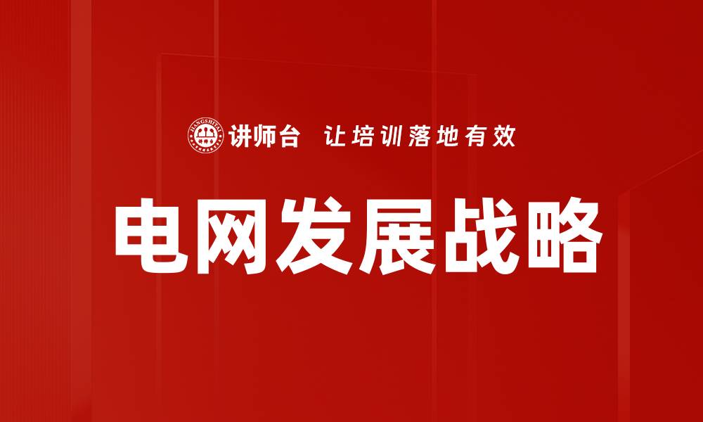 电网发展战略