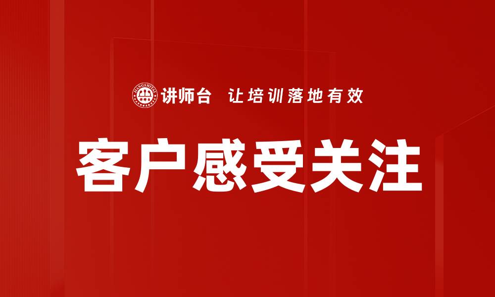 客户感受关注