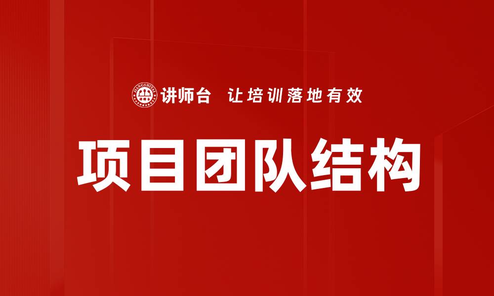 文章项目团队结构的缩略图