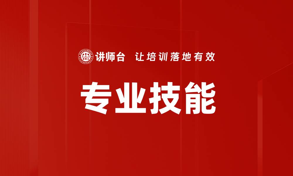 专业技能