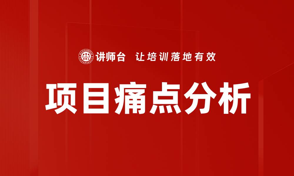 文章项目痛点分析的缩略图