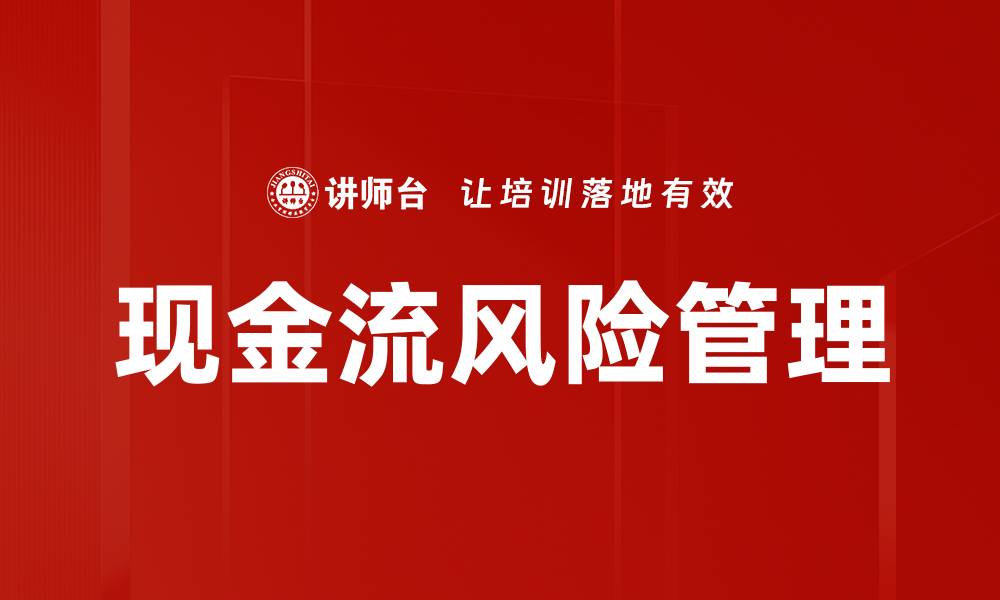文章现金流风险管理的缩略图