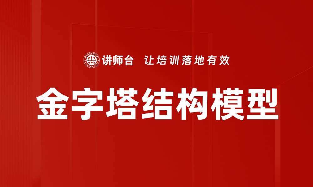 文章金字塔结构模型的缩略图
