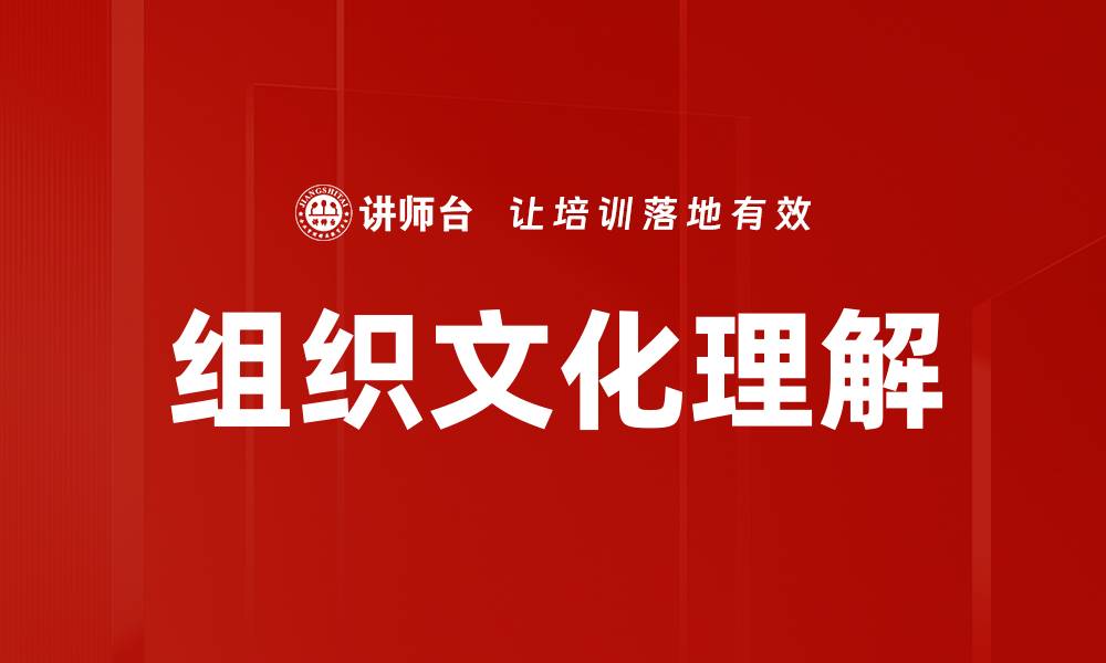 文章组织文化理解的缩略图