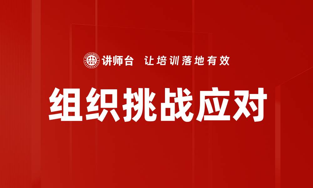 组织挑战应对