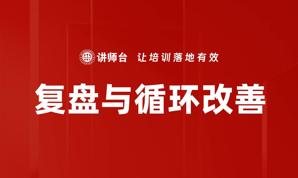 文章复盘与循环改善的缩略图