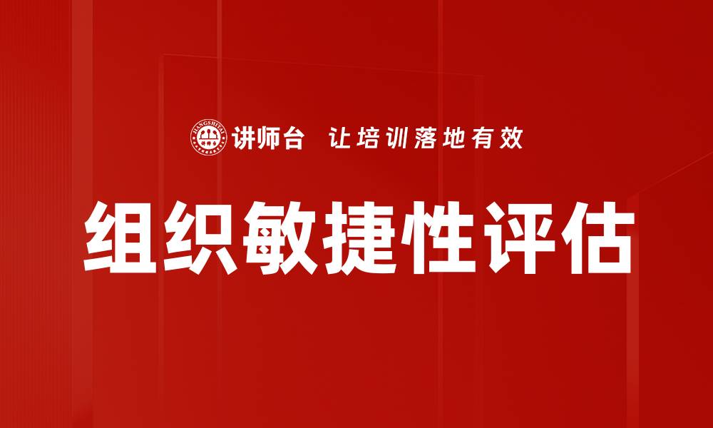 组织敏捷性评估