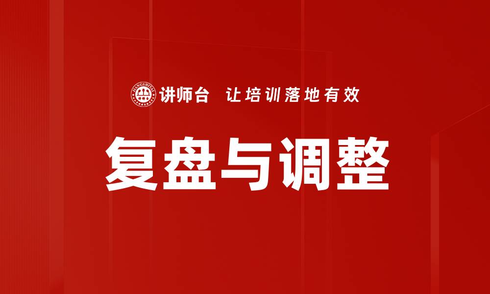 文章复盘与调整的缩略图