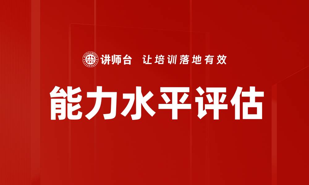 能力水平评估