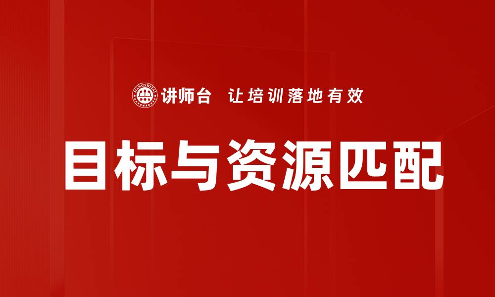 文章目标与资源匹配的缩略图
