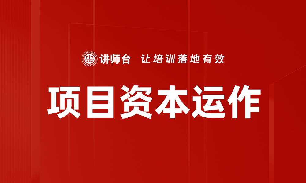 项目资本运作