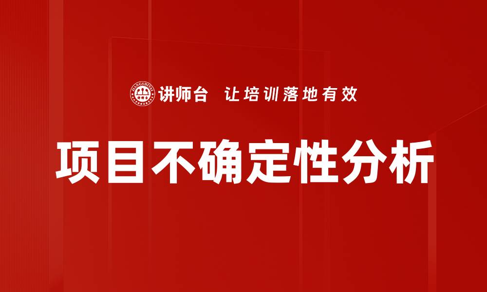 文章项目不确定性分析的缩略图