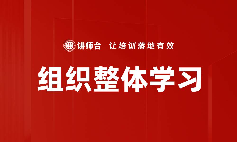 文章组织整体学习的缩略图