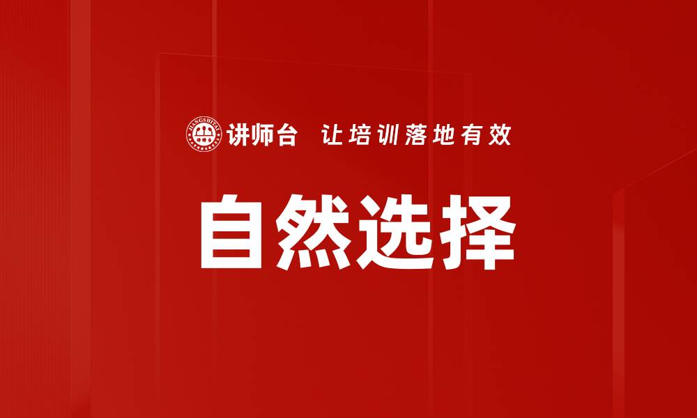 自然选择