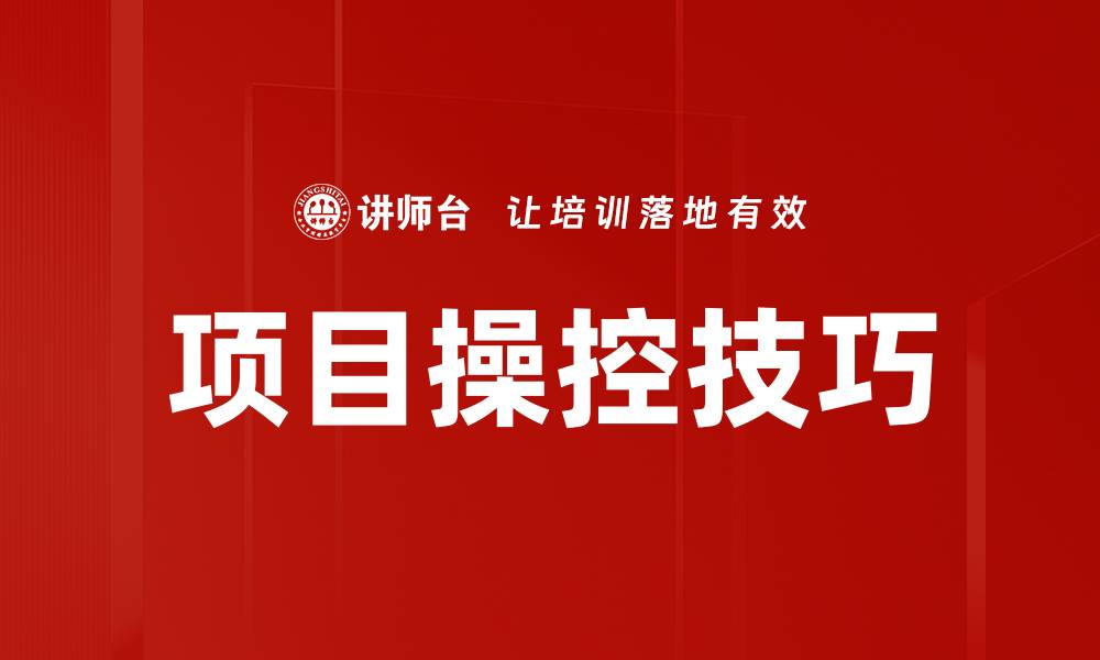 文章项目操控技巧的缩略图