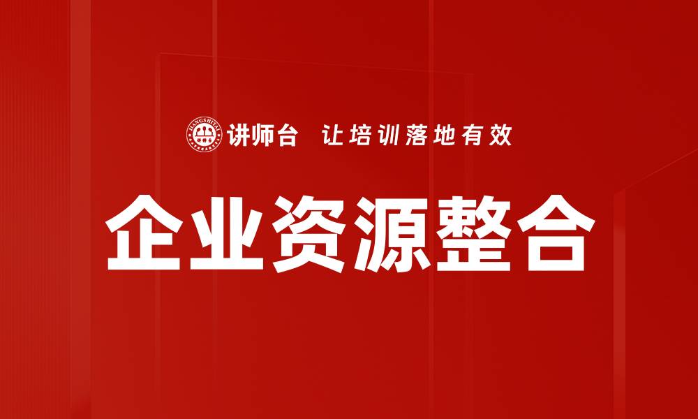 企业资源整合