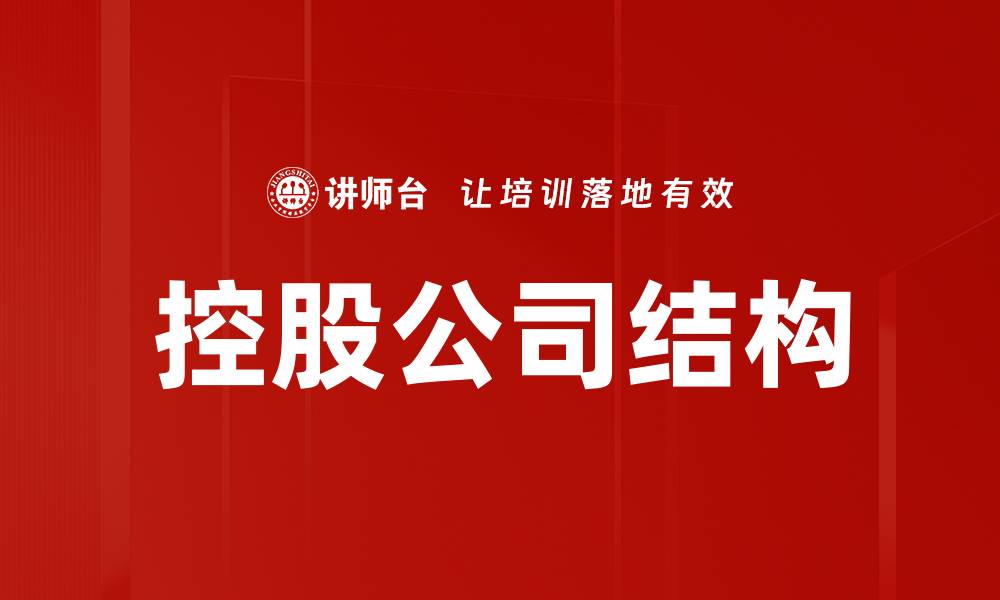 控股公司结构