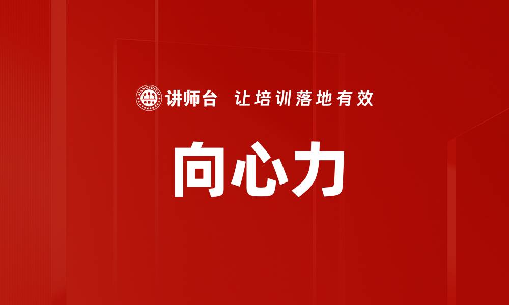 文章向心力的缩略图