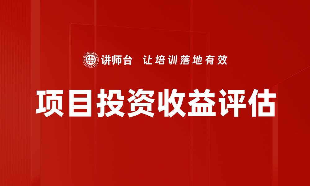 项目投资收益评估