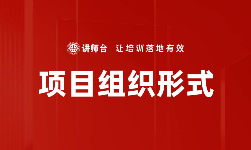 项目组织形式