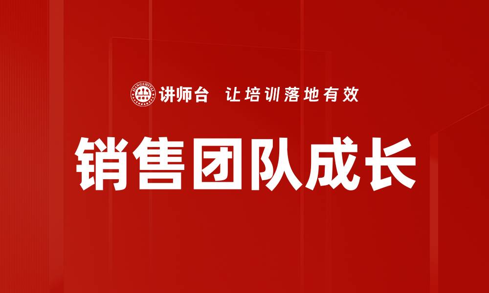 销售团队成长