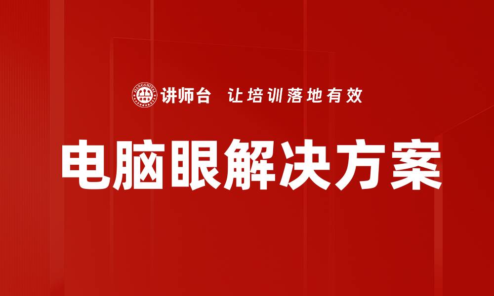 电脑眼解决方案