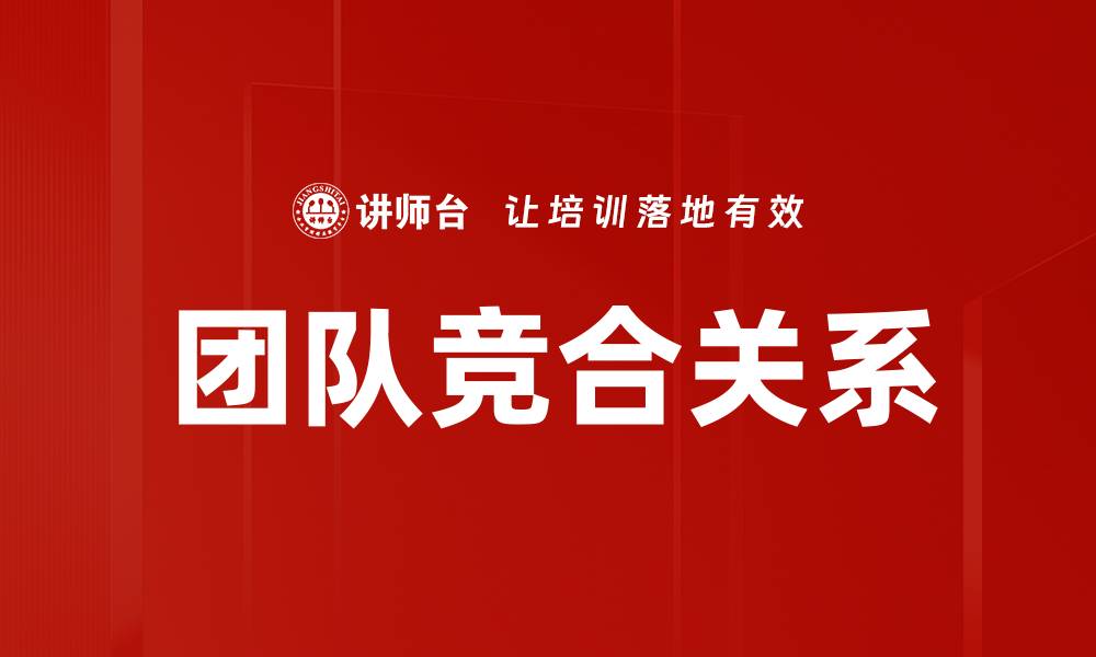 文章团队竞合关系的缩略图