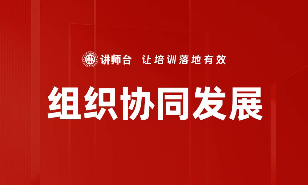 组织协同发展