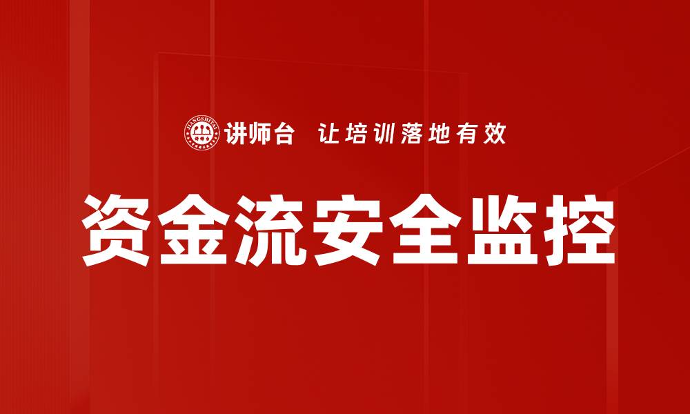 文章资金流安全监控的缩略图