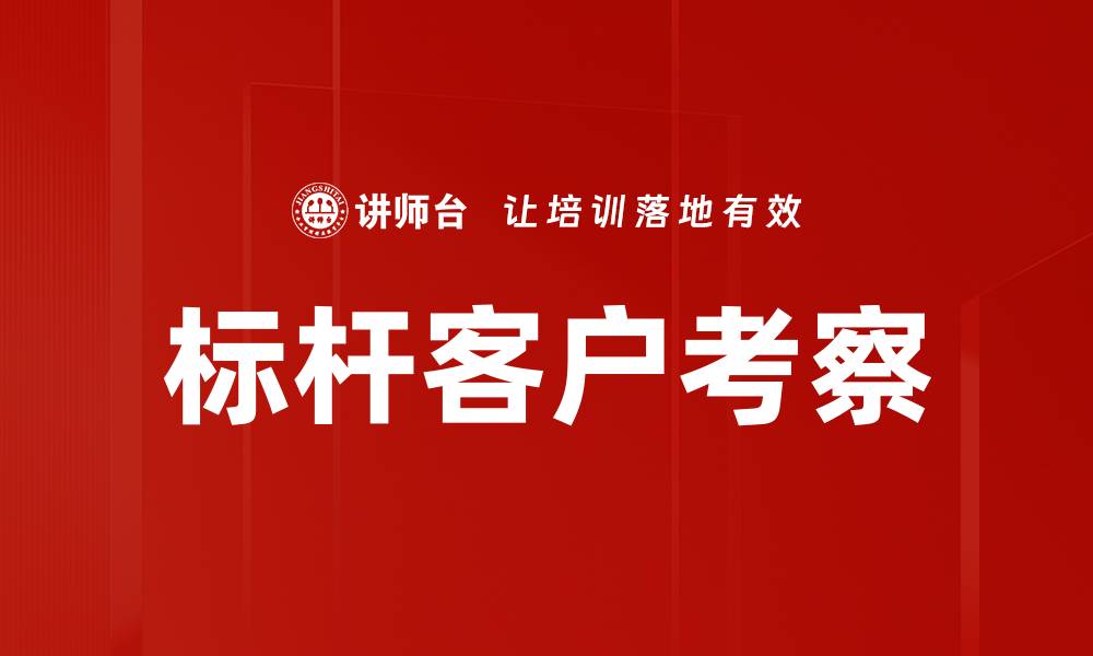 标杆客户考察