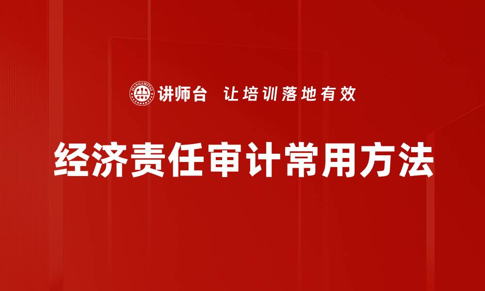 文章经济责任审计常用方法的缩略图