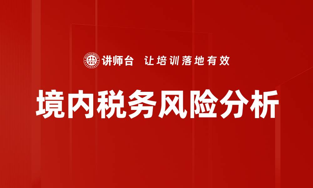 文章境内税务风险分析的缩略图