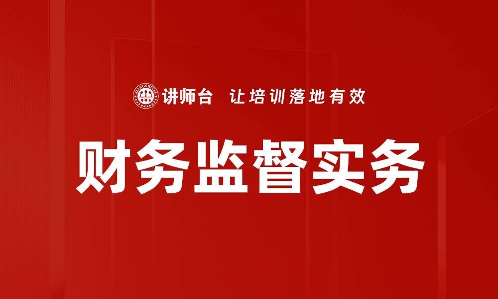 文章财务监督实务的缩略图